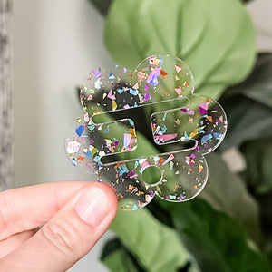 Removable Flower Strapzeez™ - Party Confetti
