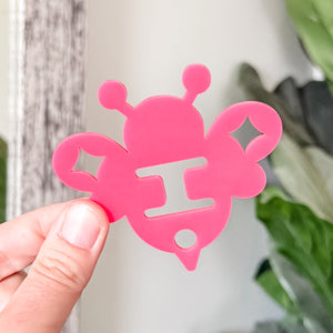 Removable Bee Head Strapzeez™ - Sunset Holographic