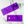 Load image into Gallery viewer, Clean + Dirty for Wet/Dry Bag - CutOuts - PURPLE - An Applique Template
