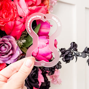 PATREON EXCLUSIVE PREORDER: Hearts Fancy Straps - Size 1" Webbing To 3/4" Hook - Set of 3 - Acrylic Template