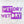 Wet +Dry for Wet/Dry Bag - CutOuts - PURPLE - An Applique Template