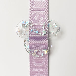 Removable Mouse Head Strapzeez™ - Holographic Flake