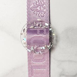 Removable Circle Strapzeez™ - Holographic Flake