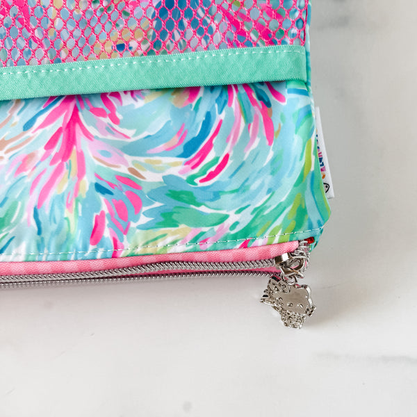As Seen On OklaRoots - Pink Tropical Wet/Dry Bag