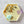 Hexagon Craft Tray - Honeycomb Base with Grips - Orangesicle