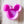 Tiered Large Mouse Shaped Craft Bowl - Pink Gem
