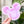 Tiered Large Mouse Shaped Craft Bowl - Pink Gem