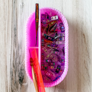 Craft Organizer - Chain - Pink Gem