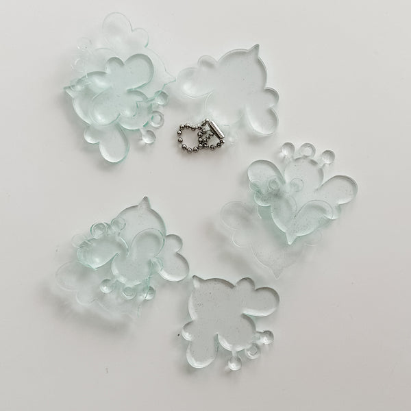 Solid Bee - Soda - Hanging Charm - Sold Individually