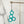 Load image into Gallery viewer, Honeycomb - Teal - Hanging Charm - Sold Individually
