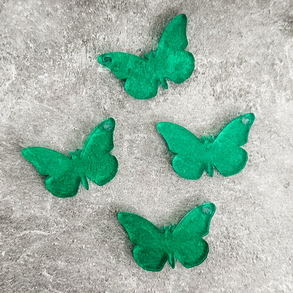 Butterfly - Mint- Hanging Charm - Sold Individually