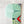 5 - 5.5 - 6 - 6.5 Inch BIG Rounded Corners  - Frosted Seafoam -  Acrylic Template