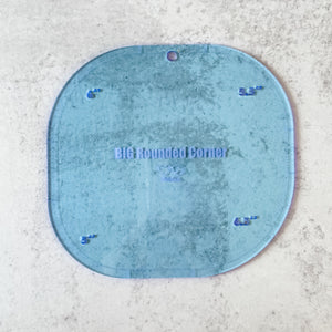 5 - 5.5 - 6 - 6.5 Inch BIG Rounded Corners  - Ocean -  Acrylic Template