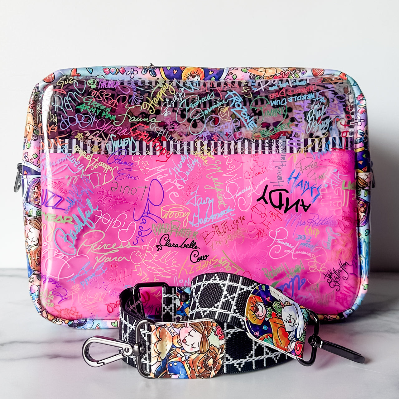 The Mila Monster Crossbody Pouch Downloadable PDF with SVG