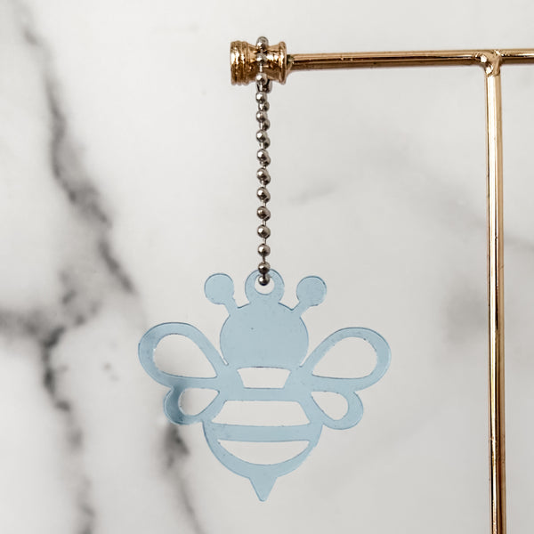 Open Bee - Ocean - Hanging Charm - Sold Individually