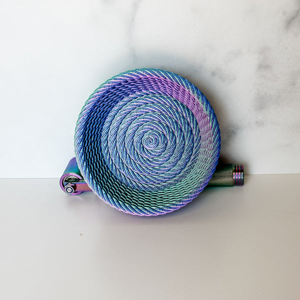 Medium Rope Craft Bowl - Purple Chrome