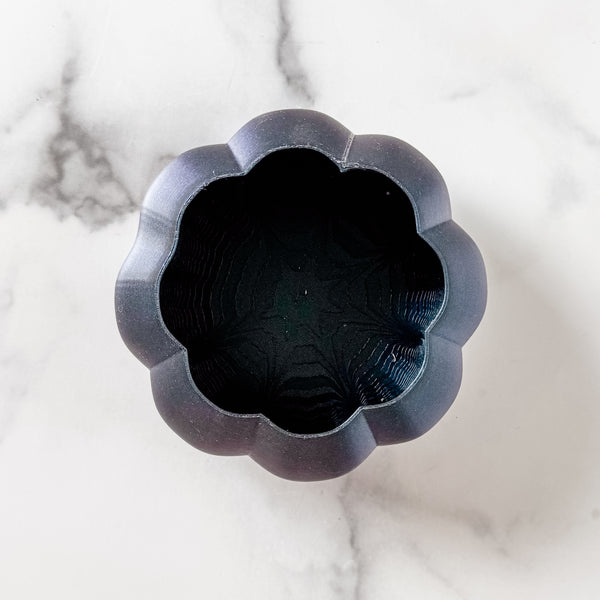 Large Pumpkin Craft Bowl - Matte Rainbow - Dark Magic - Designed by Newt!