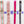 Strap End Template With Rivet Placement - Set of 4 - Frosted Violet