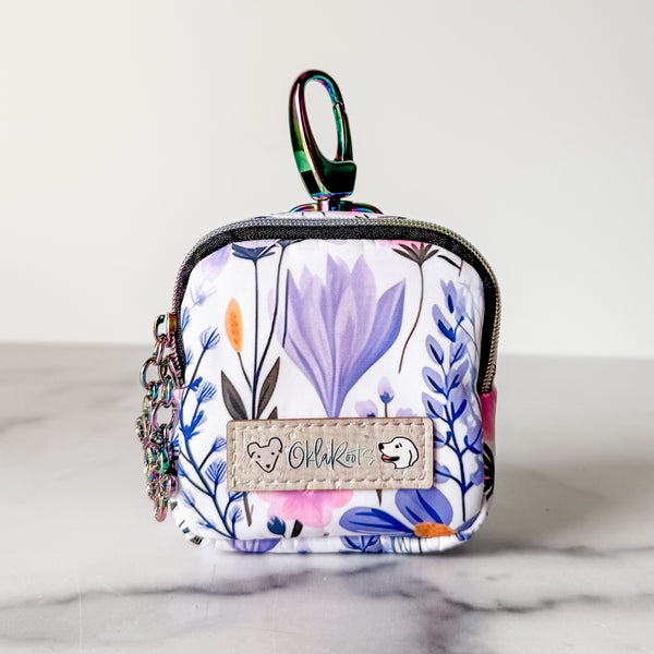 As Seen On OklaRoots! Cadence Mini Pouch - Pastel Flowers