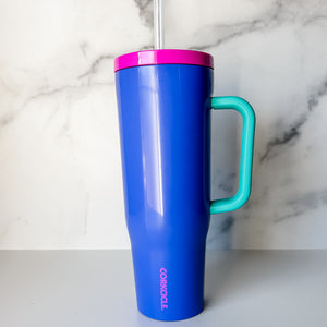 Let's Get Started - Windbreaker - Corkcicle 40oz Cruiser With Plastic Straw