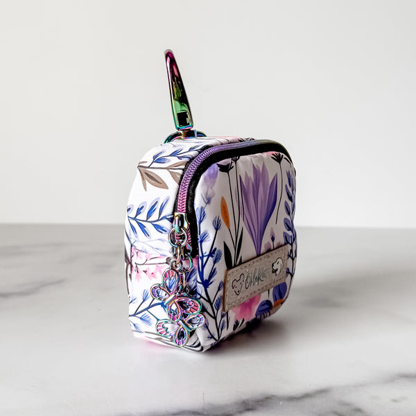 As Seen On OklaRoots! Cadence Mini Pouch - Pastel Flowers