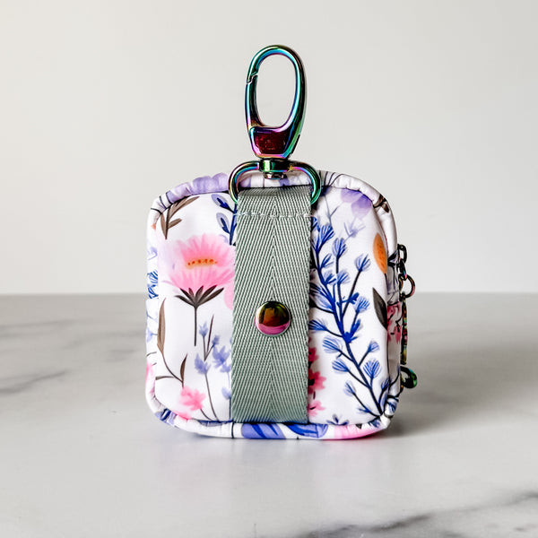 As Seen On OklaRoots! Cadence Mini Pouch - Pastel Flowers