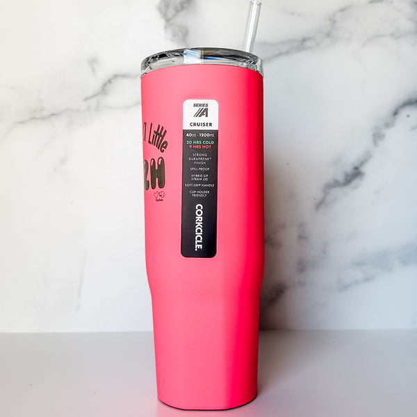 Zhuzh - Paradise Punch - Corkcicle 40oz Cruiser With Plastic Straw