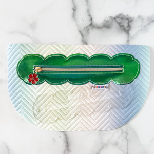 Bubble Zipper Accent Template - Clear - 3 Sizes Available