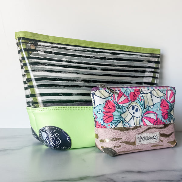 Boxed Round Accent - 1.5"/2.5"/3.5"/4.5"  - Sunset SOLID (Not Transparent) -  Acrylic Template