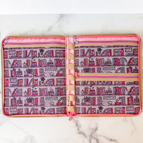 As Seen On OklaRoots! Zip It Up 2.0 - Large Bookish