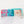 Passport Pouch Wristlet  - Set of 2 - Glitter Aqua - Acrylic Template