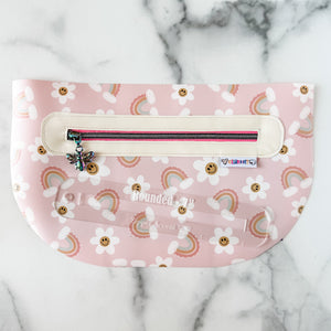 Rounded Zipper Accent Template - Clear - 3 Sizes Available