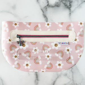 Rounded Zipper Accent Template - Clear - 3 Sizes Available