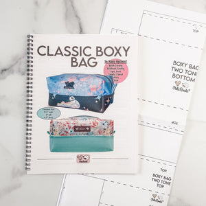Made To Order - Classic Boxy Bag Printed Pattern Bundle! Includes Cut Sizes and Fully Printed Pattern Pieces