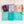 Passport Pouch Wristlet  - Set of 2 - Glitter Aqua - Acrylic Template