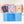 Passport Pouch Wristlet  - Set of 2 - Blue - Acrylic Template