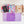 Passport Pouch Wristlet  - Set of 2 - Glitter Purple - Acrylic Template