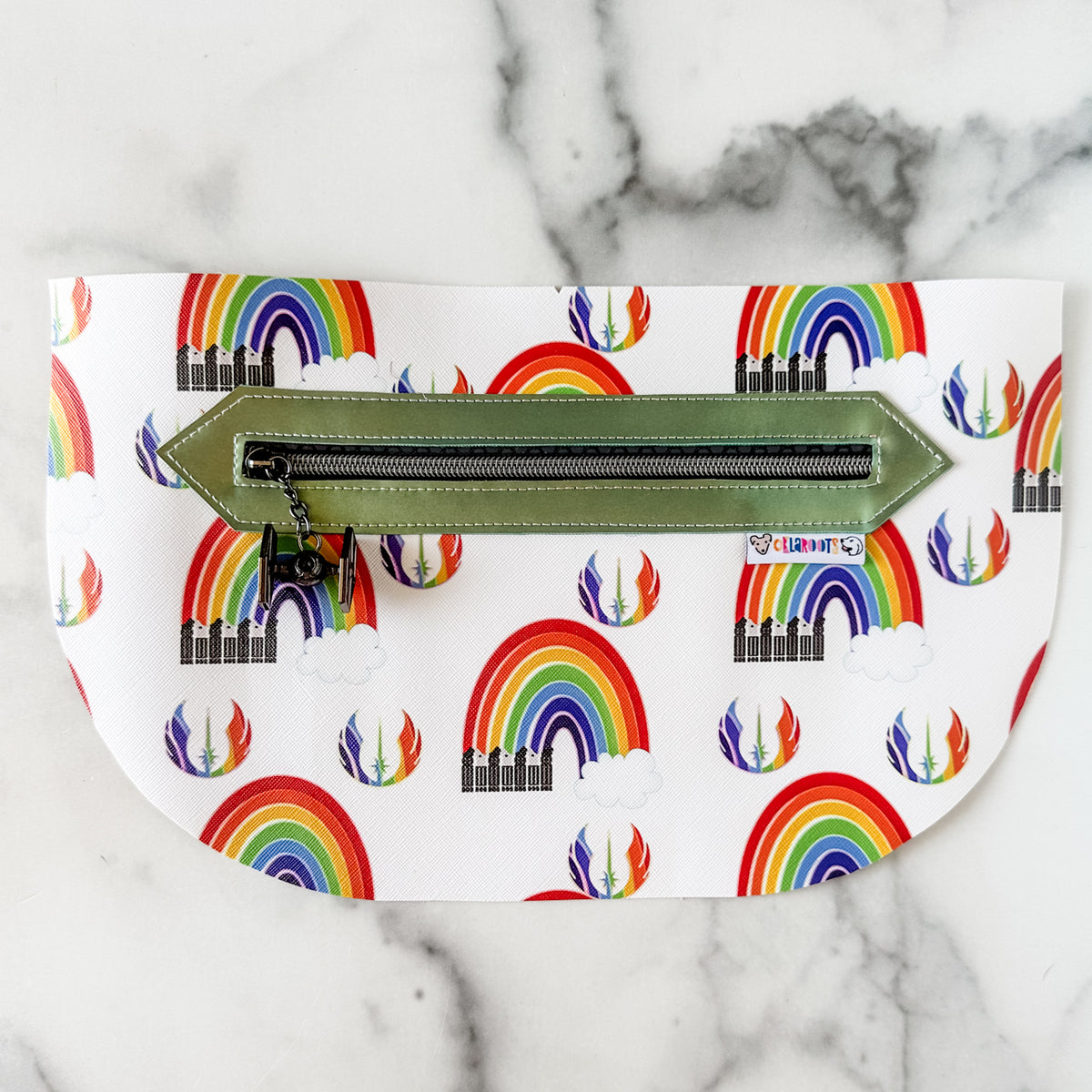 Zipper Accent Pattern - Basic Shapes Bundle - 4 Shapes - 3 Sizes Each ...