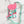 As Seen On OklaRoots!  Clear Tote - Globetrot Travel Sling - Strawberry