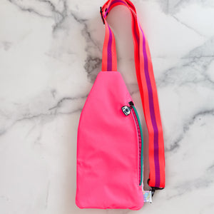As Seen On OklaRoots!  Rainbow Bots Fielder Sling