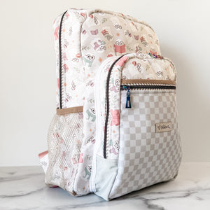 As Seen On OklaRoots!  Neutral Nylon Leader Of The Pack Backpack