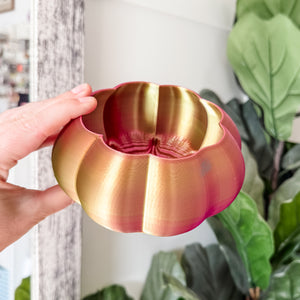 Large Pumpkin Craft Bowl - Cherry Limeade - Designed by Newt!