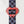 Load image into Gallery viewer, Removable Heart Strapzeez™ - Red and Silver Circles
