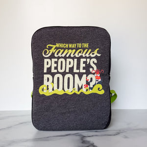 As Seen On OklaRoots!  Famous People Mila Monster Backpack