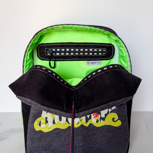 As Seen On OklaRoots!  Famous People Mila Monster Backpack