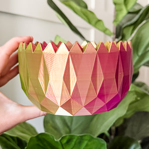 Large Spiked Craft Bowl - Cherry Limade - Designed by Newt!