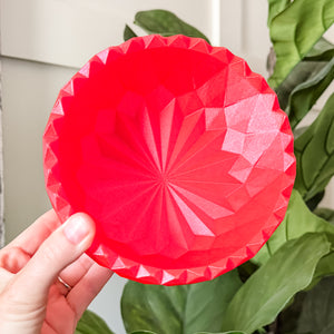 Large Spiked Craft Bowl - Classic Red - Designed by Newt!