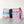 As Seen On OklaRoots!  Passport Pouch - Bonded Nylon Pink and Teal Motif