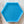 Hexagon Craft Tray - Honeycomb Base with Grips - Aqua Ombre