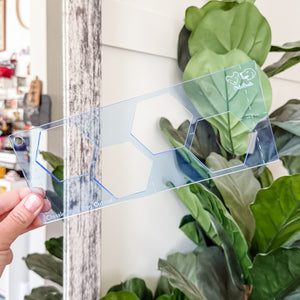 Hexies for Classic Boxy Bag - CutOuts - OCEAN - An Applique Template